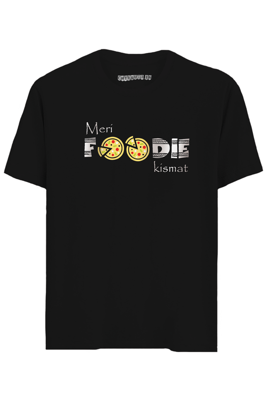 Meri FOODIE Kismat Half Sleeves T-Shirt