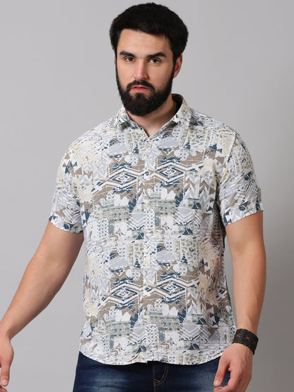 Creative Chaos Half-Sleeve Shirt