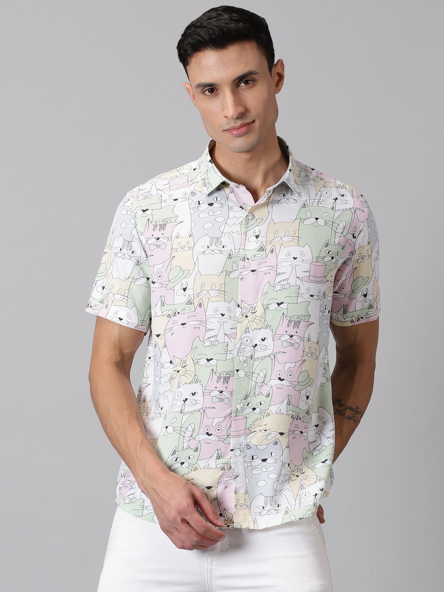 ToonFrenzy Half-Sleeve Casual Shirt