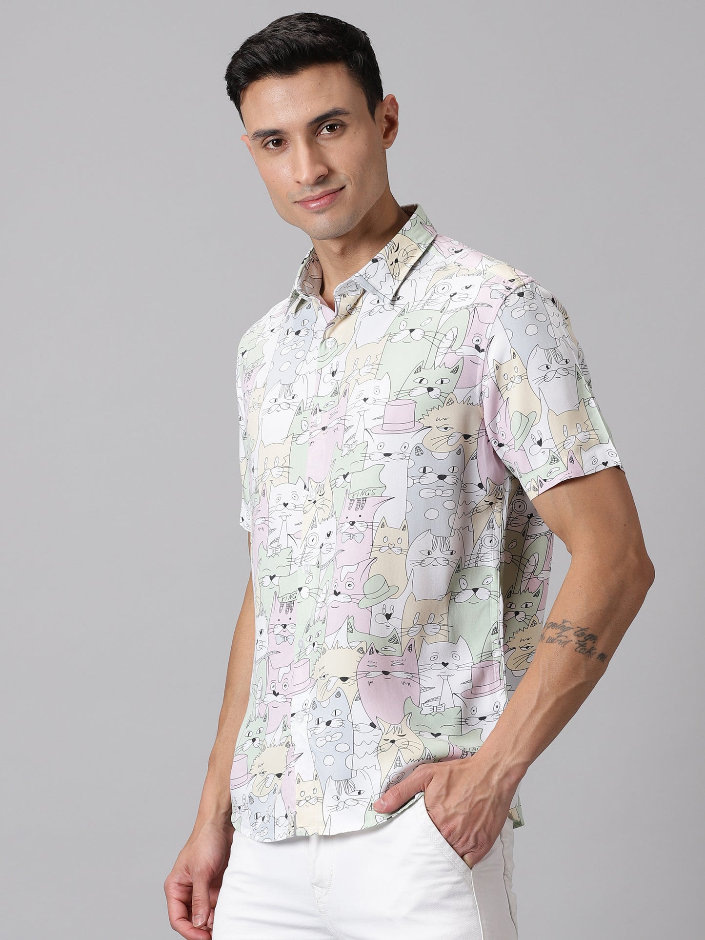 ToonFrenzy Half-Sleeve Casual Shirt