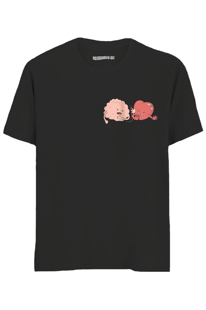 Brain Slap Half Sleeves T-Shirt