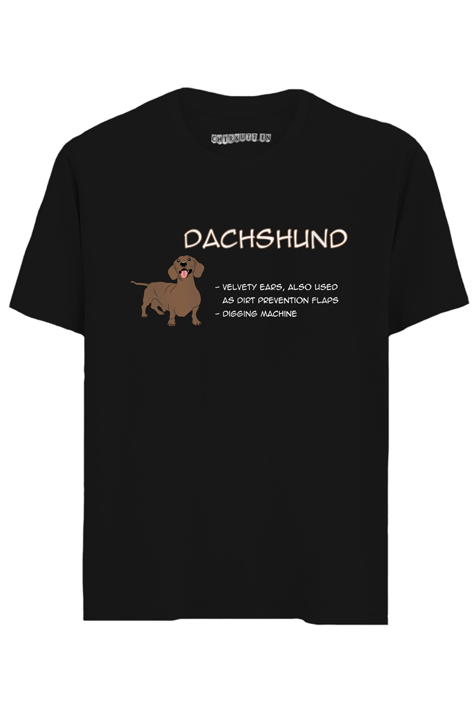 Dachshund Half Sleeves T-Shirt